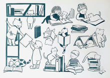 Load image into Gallery viewer, Books. Cats. Life is Good.
 ร้านหนังสือและสิ่งของ เป็นร้านหนังสือภาษาอังกฤษหายาก และร้านกาแฟ หรือ บุ๊คคาเฟ่ ตั้งอยู่สุขุมวิท กรุงเทพ