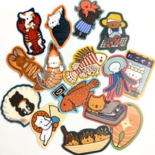 Load image into Gallery viewer, Seafood Sticker Set
 ร้านหนังสือและสิ่งของ เป็นร้านหนังสือภาษาอังกฤษหายาก และร้านกาแฟ หรือ บุ๊คคาเฟ่ ตั้งอยู่สุขุมวิท กรุงเทพ