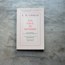 โหลดรูปภาพลงในเครื่องมือใช้ดูของ Gallery All Gall Is Divided | E.M. Cioran
ร้านหนังสือและสิ่งของ เป็นร้านหนังสือภาษาอังกฤษหายาก และร้านกาแฟ หรือ บุ๊คคาเฟ่ ตั้งอยู่สุขุมวิท กรุงเทพ