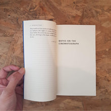 Load image into Gallery viewer, Notes On The Cinematograph
 ร้านหนังสือและสิ่งของ เป็นร้านหนังสือภาษาอังกฤษหายาก และร้านกาแฟ หรือ บุ๊คคาเฟ่ ตั้งอยู่สุขุมวิท กรุงเทพ