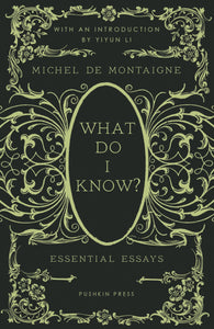 WHAT DO I KNOW?: Essential Essays (Hardback)