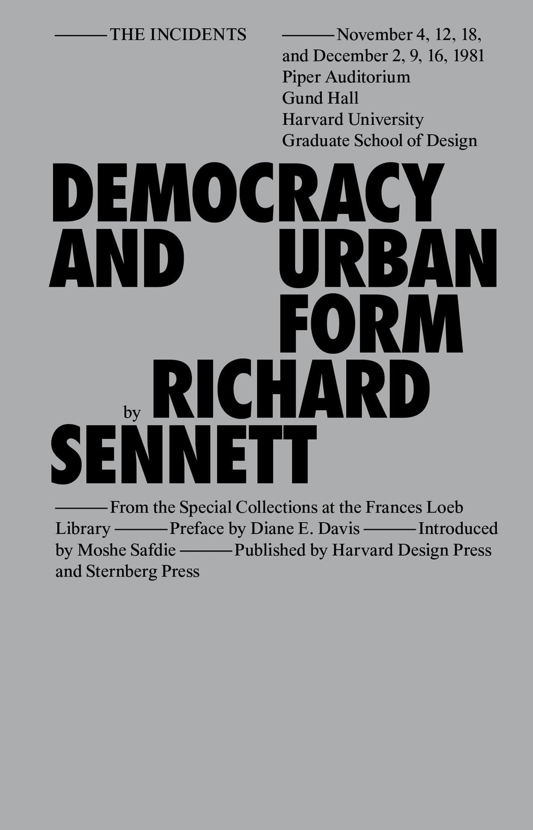 Democracy and Urban Form ร้านหนังสือและสิ่งของ เป็นร้านหนังสือภาษาอังกฤษหายาก และร้านกาแฟ หรือ บุ๊คคาเฟ่ ตั้งอยู่สุขุมวิท กรุงเทพ