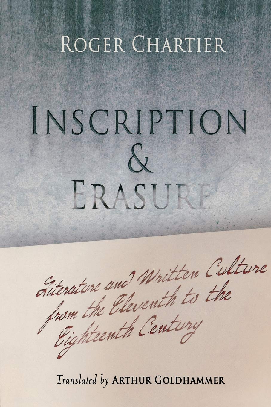 Inscription and Erasure : Literature and Written Culture from the Eleventh to the Eighteenth Century ร้านหนังสือและสิ่งของ เป็นร้านหนังสือภาษาอังกฤษหายาก และร้านกาแฟ หรือ บุ๊คคาเฟ่ ตั้งอยู่สุขุมวิท กรุงเทพ