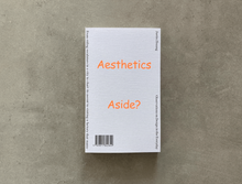Load image into Gallery viewer, Aesthetics Aside: Observations on Design in the Everyday
 ร้านหนังสือและสิ่งของ เป็นร้านหนังสือภาษาอังกฤษหายาก และร้านกาแฟ หรือ บุ๊คคาเฟ่ ตั้งอยู่สุขุมวิท กรุงเทพ