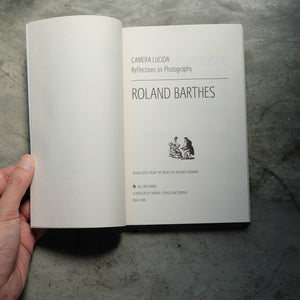 Camera Lucida | Roland Barthes