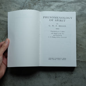 Phenomenology of Spirit | G.W.F. Hegel