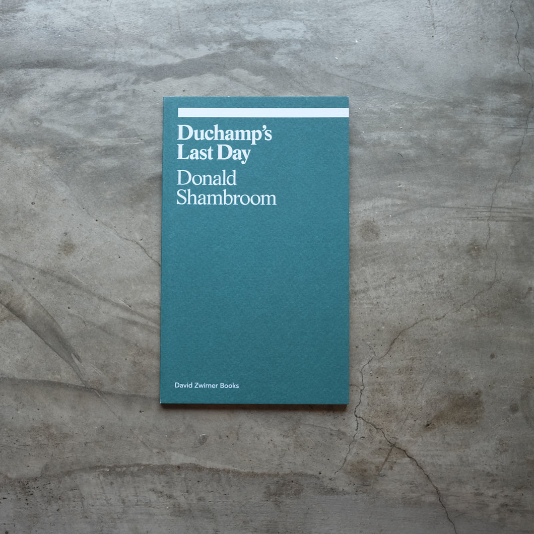 Duchamp's Last Day | Donald Shambroom ร้านหนังสือและสิ่งของ เป็นร้านหนังสือภาษาอังกฤษหายาก และร้านกาแฟ หรือ บุ๊คคาเฟ่ ตั้งอยู่สุขุมวิท กรุงเทพ