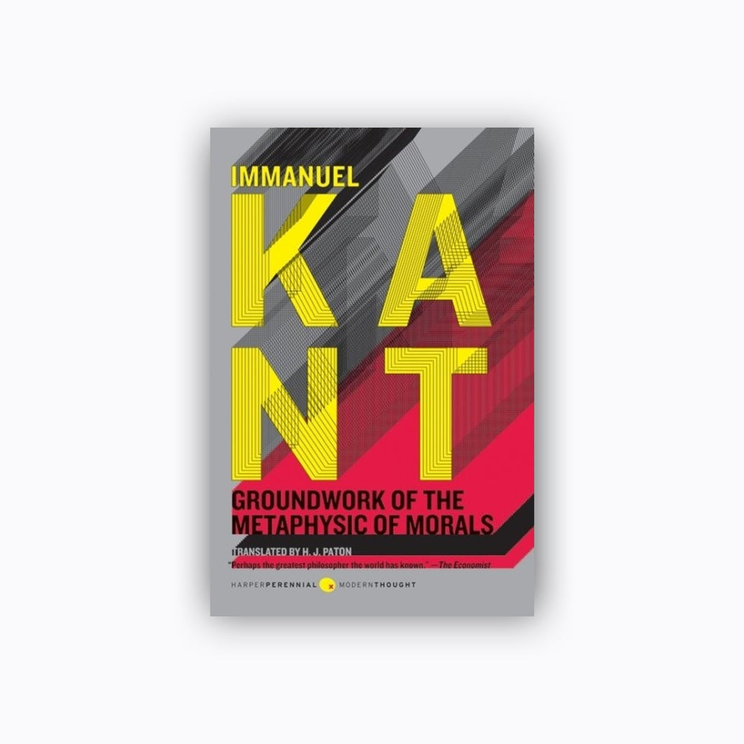 Groundwork of the Metaphysic of Morals | Immanuel Kant ร้านหนังสือและสิ่งของ เป็นร้านหนังสือภาษาอังกฤษหายาก และร้านกาแฟ หรือ บุ๊คคาเฟ่ ตั้งอยู่สุขุมวิท กรุงเทพ