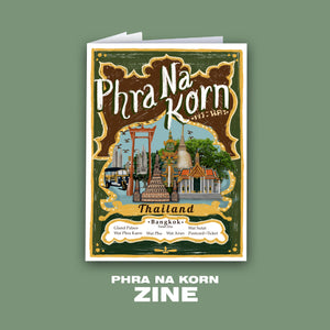 Phra Na Korn Zine + Mini Postcard