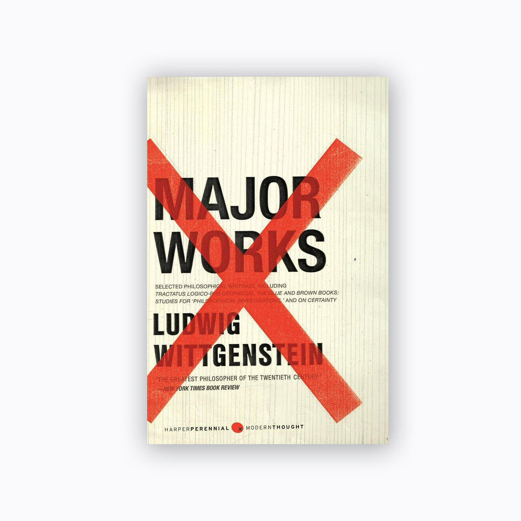 Major Works : Selected Philosophical Writings | Ludwig Wittgenstein ร้านหนังสือและสิ่งของ เป็นร้านหนังสือภาษาอังกฤษหายาก และร้านกาแฟ หรือ บุ๊คคาเฟ่ ตั้งอยู่สุขุมวิท กรุงเทพ